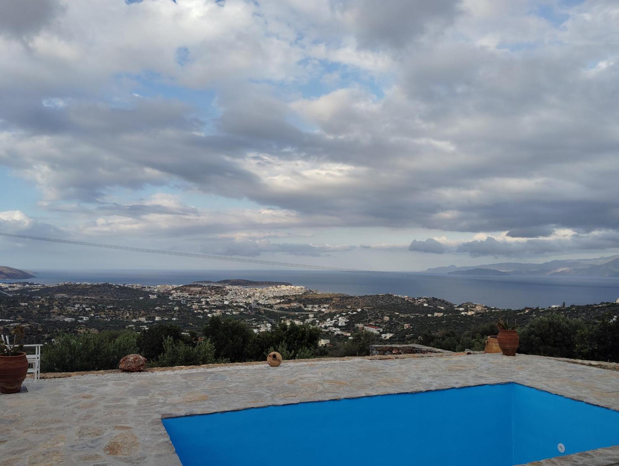 Althea Villa By Breathtaking View Ágios Nikólaos Екстериор снимка